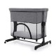 Petite&Mars - Patut co-sleeper Nextie 3 in 1 Cu setare unghiulara Reglabil in 5 pozitii pe inaltime Tranformabil in tarc de joac