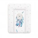 Ceba Baby - Saltea de infasat moale Dream Catcher Fara ftalati 70 x 50 cm Alb/Albastru