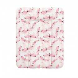 Ceba Baby - Salteluta de infasat Moale Fara ftalati 70x50 cm Libelula Roz