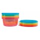 Nuby - Set de masa 300 ml 3 luni+ Cu 4 recipiente 4 capace 2 linguri Multicolor