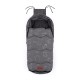 Petite&Mars - Sac de iarna impermeabil Pentru patut carucior si scaun auto 4 in 1 Universal 82x49 cm Warmy Gri