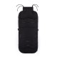 Petite&Mars - Sac de iarna impermeabil Pentru patut carucior si scaun auto 4 in 1 Universal 82x49 cm Warmy Negru