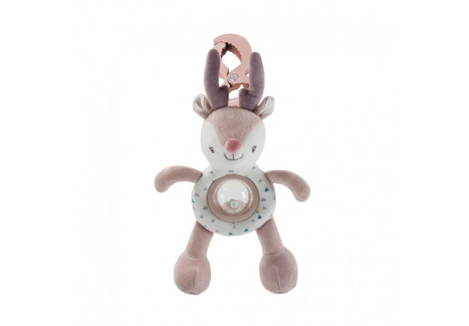 Petite&Mars - Jucarie de plus zornaitoare cu vibratii Cu clips de fixare 0 luni+ Conform cu standardul european de securitate CE