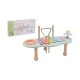 Joueco - Masuta muzicala multifunctionala din lemn certificat FSC Cu accesorii 448 x 225 x 245 cm Multicolora