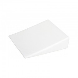 Perna inclinata antireflux Cu husa din bumbac 30 x 37 x 15-10 cm Bubaba Alba