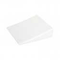 Perna inclinata antireflux Cu husa din bumbac 30 x 37 x 15-10 cm Bubaba Alba