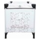 Patut pliant cu doua nivele Safari 120x60 cm Cu carusel cu 3 jucarii Masuta de infasat 2 Roti Cu buzunar lateral Cu intrare late