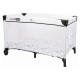 Patut pliant cu doua nivele Safari 120x60 cm Cu carusel cu 3 jucarii Masuta de infasat 2 Roti Cu buzunar lateral Cu intrare late