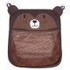 Saculet pentru jucariile de baie Bear Cu sistem de prindere cu ventuze Dimensiune 32x38 cm FreeON