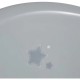 Cadita ergonomica de baie cu dop de scurgere Stars 84 x 49 x 30 cm Keeeper Grey