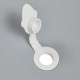 Cadita ergonomica de baie cu dop de scurgere Stars 84 x 49 x 30 cm Keeeper Grey
