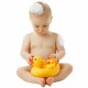 Set de joaca de baie Ratusca cu trei bococi Fara gauri Playgro