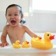 Set de joaca de baie Ratusca cu trei bococi Fara gauri Playgro
