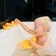 Set de joaca de baie Ratusca cu trei bococi Fara gauri Playgro