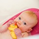 Set de joaca de baie Ratusca cu trei bococi Fara gauri Playgro