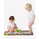 Salteluta pentru bebelusi Pian de Jucarie Jumbo Jungle Musical 79 cm Cu 8 melodii Playgro