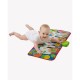 Salteluta pentru bebelusi Pian de Jucarie Jumbo Jungle Musical 79 cm Cu 8 melodii Playgro