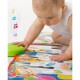 Salteluta pentru bebelusi Pian de Jucarie Jumbo Jungle Musical 79 cm Cu 8 melodii Playgro