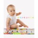 Salteluta pentru bebelusi Pian de Jucarie Jumbo Jungle Musical 79 cm Cu 8 melodii Playgro