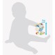 Jucarie zornaitoare si de dentitie cu activitati Cu jucarii de dentitie Cu margele Cu diferite texturi Clip Clop Activity Rattle