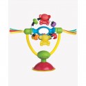 Jucarie pentru scaunul de masa Cu ventuza Cu activitati Rotativa High chair Spinning Toy 19.5 cm Playgro