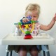 Jucarie pentru scaunul de masa Cu ventuza Cu activitati Rotativa High chair Spinning Toy 19.5 cm Playgro