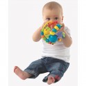 Minge cu activitati pentru bebelusi Cu margele de dentitie Cu oglinda Play And Learn Ball 14 Cm Playgro