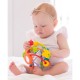Minge cu activitati pentru bebelusi Cu margele de dentitie Cu oglinda Play And Learn Ball 14 Cm Playgro