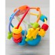 Minge cu activitati pentru bebelusi Cu margele de dentitie Cu oglinda Play And Learn Ball 14 Cm Playgro