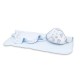 Qmini - Prosop mare cu gluga Dimensiune 100x100 cm Din bumbac si thermo fleece Materiale certificate Oeko Tex Standard 100 Teddy