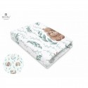 MimiNu - Cearceaf cu elastic pentru patut co-sleeper Timon Dimensiune 87 x 51 cm Din bumbac certificat Oeko Tex Standard 100 Lul