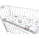 MimiNu - Cearceaf cu elastic pentru patut co-sleeper Timon Dimensiune 87 x 51 cm Din bumbac certificat Oeko Tex Standard 100 Lul