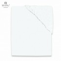 MimiNu - Cearceaf cu elastic pentru patut co-sleeper Luna Dimensiune 84.5 x 50.5 cm Din bumbac jersey Material certificat Oeko T