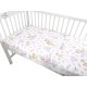 MimiNu - Set pentru bebelusi 6+1 piese Cu paturica de infasat Prosop Paturica Cearceaf 120x60 cm Fata de perna Husa pilota Jucar