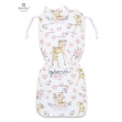 MimiNu - Salteluta pentru carucior Reversibila Cu doua fete Din catifea matlasata si bumbac Materiale certificate Oeko Tex Stand