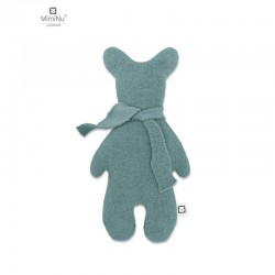MimiNu - Jucarie textila moale pentru bebelusi Bear Krzys Din thermofrotte Dimensiune 31 x 17 cm Material certificat Oeko Tex St