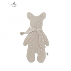 MimiNu - Jucarie textila moale pentru bebelusi Bear Krzys Din thermofrotte Dimensiune 31 x 17 cm Material certificat Oeko Tex St