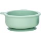Bol din silicon fara BPA Cu ventuza 6 luni + Conform cu standardul european de securitate EN14372:2004 FreeON Bear Mint