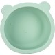 Bol din silicon fara BPA Cu ventuza 6 luni + Conform cu standardul european de securitate EN14372:2004 FreeON Bear Mint