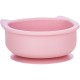 Bol din silicon fara BPA Cu ventuza 6 luni + Conform cu standardul european de securitate EN14372:2004 FreeON Kitty Pink
