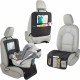 Protectie scaun auto Bancheta si spatar Cu organizator 3 in 1 Dimensiune 123x48.5 cm FreeON Negru