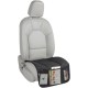 Protectie scaun auto Bancheta si spatar Cu organizator 3 in 1 Dimensiune 123x48.5 cm FreeON Negru