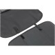 Protectie scaun auto Bancheta si spatar Cu organizator 3 in 1 Dimensiune 123x48.5 cm FreeON Negru