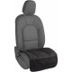 Protectie scaun auto Bancheta si spatar Cu organizator 3 in 1 Dimensiune 123x48.5 cm FreeON Negru