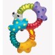 Jucarie zornaitoare Cu diferite texturi Dimensiune mare Click and twist Rattle Playgro