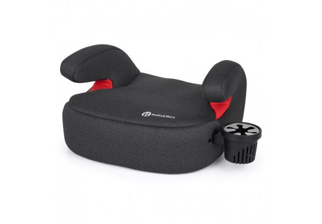 Petite&Mars - Inaltator auto de copii 22-36 kg 6-12 ani Cu husa detasabila si suport pentru pahar Conform cu standardul european