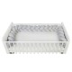 Protectie laterala pentru patut Tip Bumper impletit YappyGum Utilizabil si ca baby nest Din tricot YappyKids Lungime 240 cm Grey