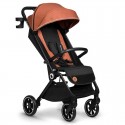Lionelo - Carucior sport Cloe De la nastere Cu accesorii Cadru din aluminiu 0-22 kg Usor Pliabil cu o singura mana Ideal pentru 