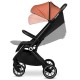 Lionelo - Carucior sport Cloe De la nastere Cu accesorii Cadru din aluminiu 0-22 kg Usor Pliabil cu o singura mana Ideal pentru 