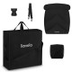 Lionelo - Carucior sport Cloe De la nastere Cu accesorii Cadru din aluminiu 0-22 kg Usor Pliabil cu o singura mana Ideal pentru 